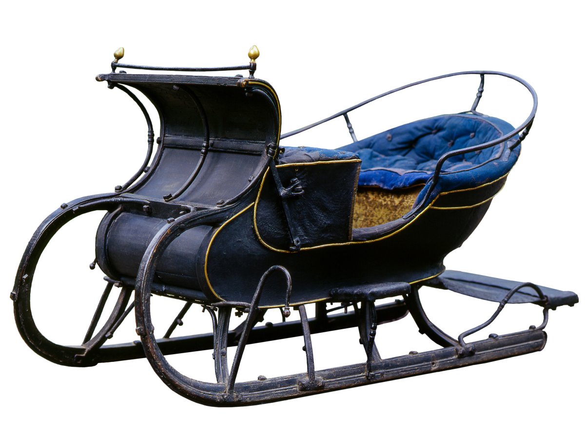 Сани-розвальни 19 века