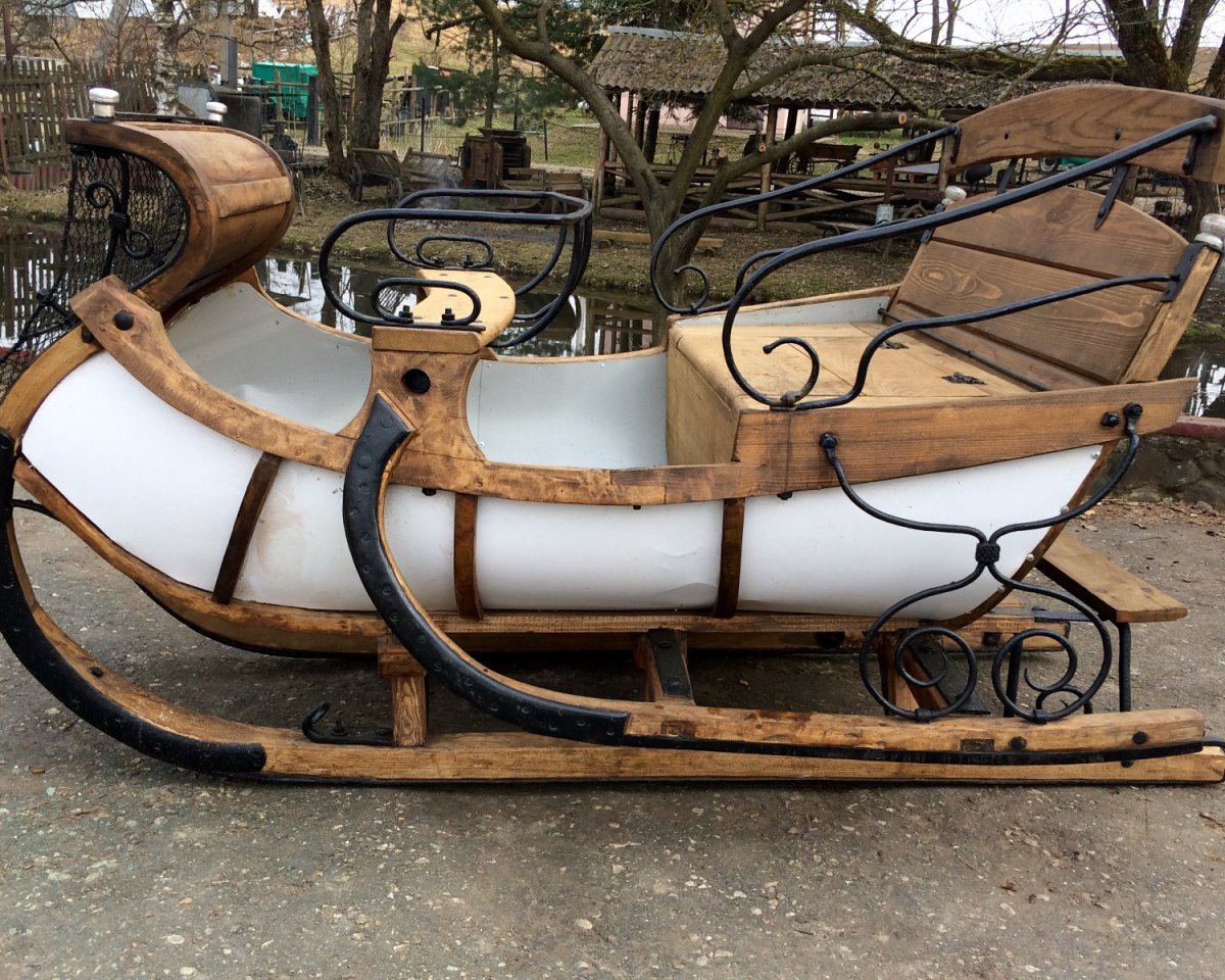 Красивые санки