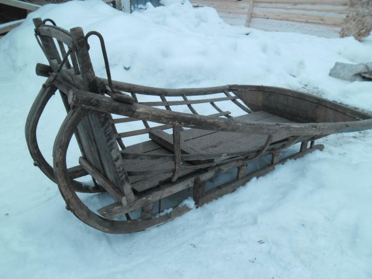 Сани розвальни древние