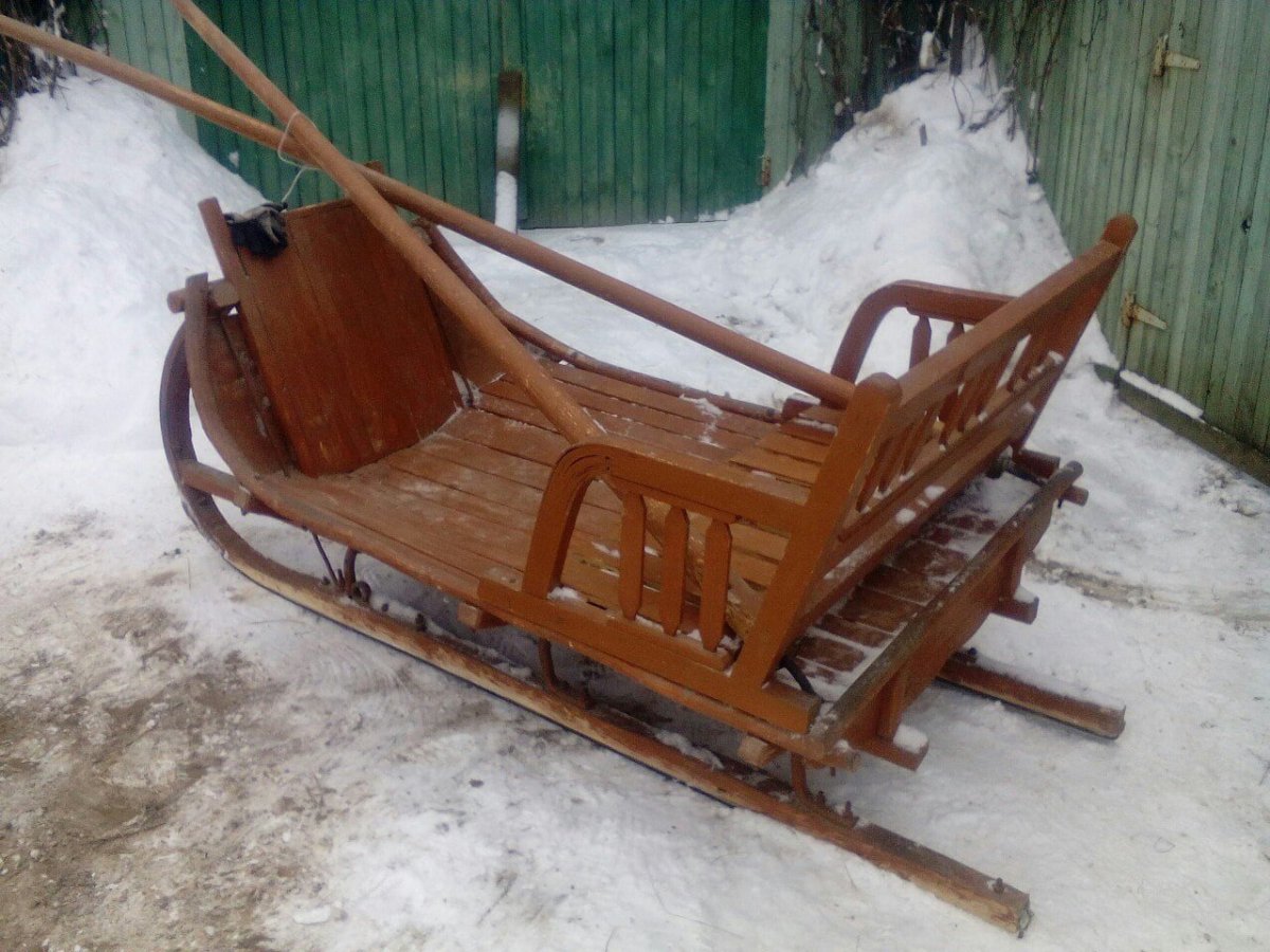 Салазки конные