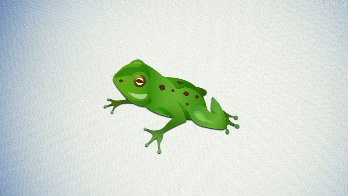 Фон с лягушками