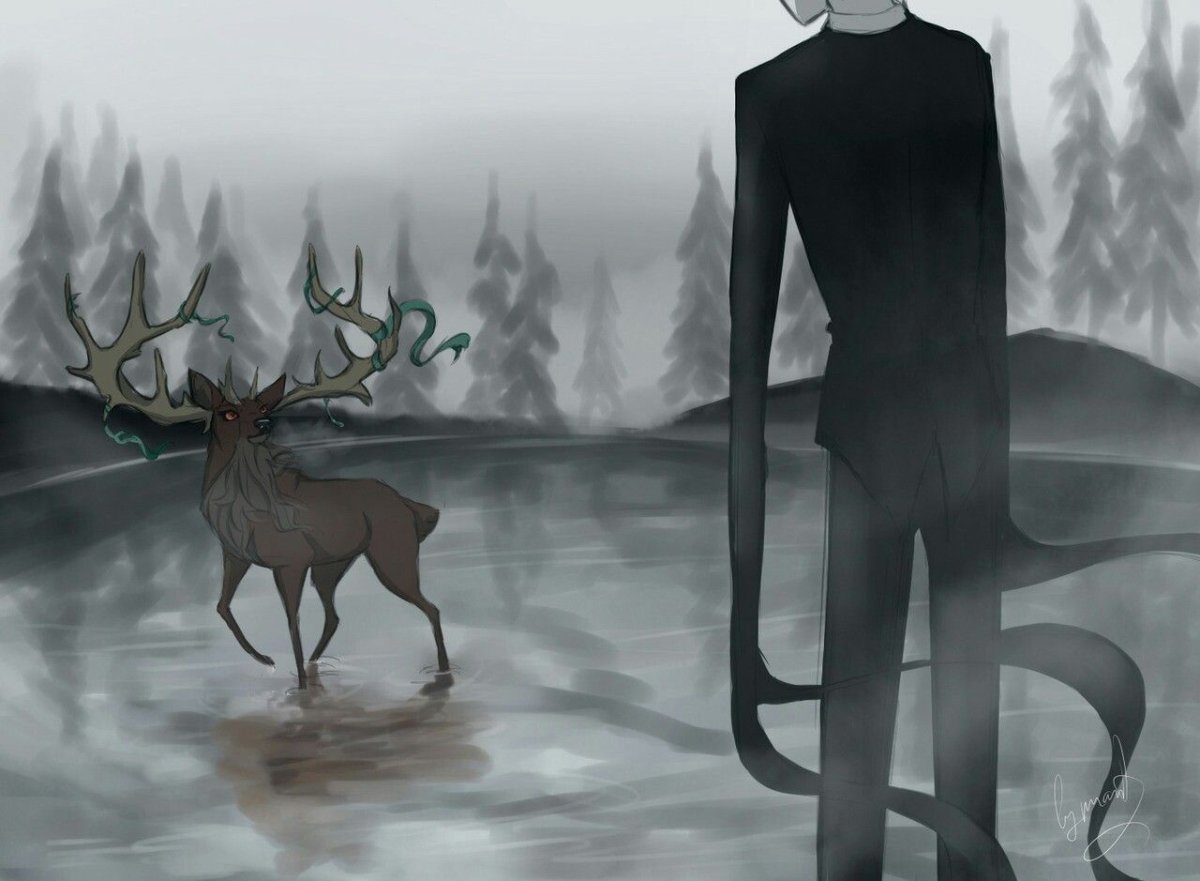 Слендермен волк