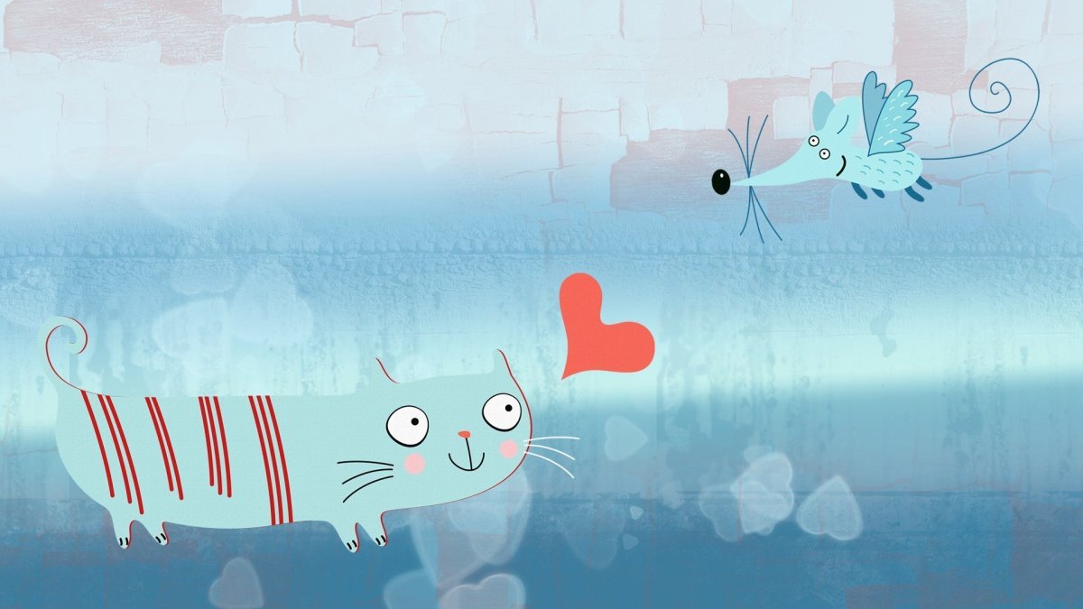 Котики мультяшные