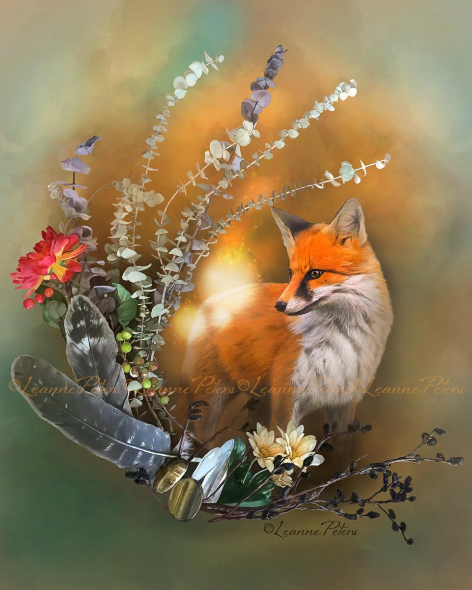 Лиса весной