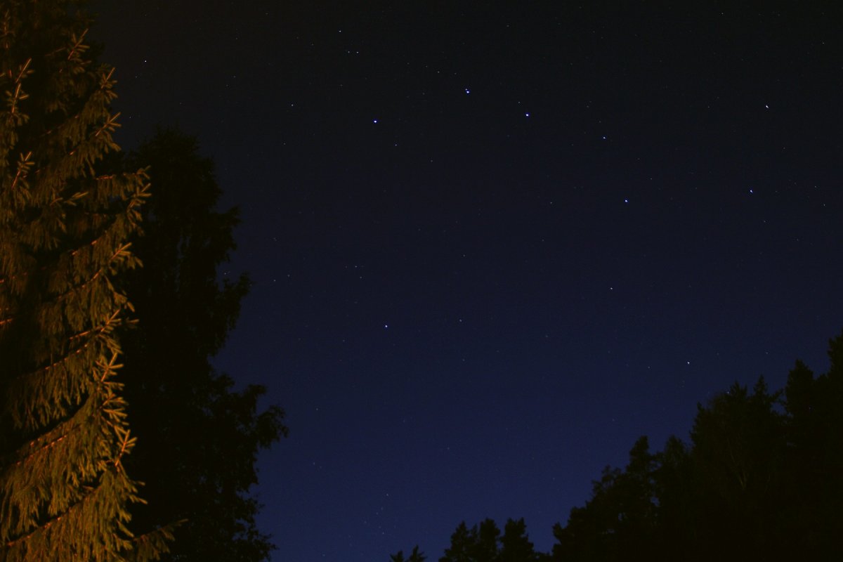 Звездное небо ковш большой медведицы