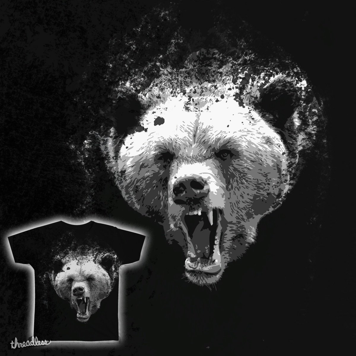 Медведь арт