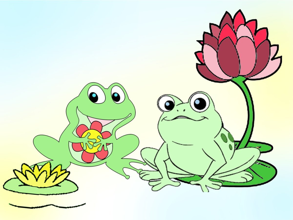 Две лягушки