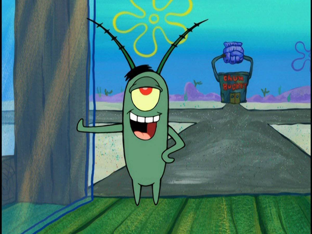 Планктон из губки Боба