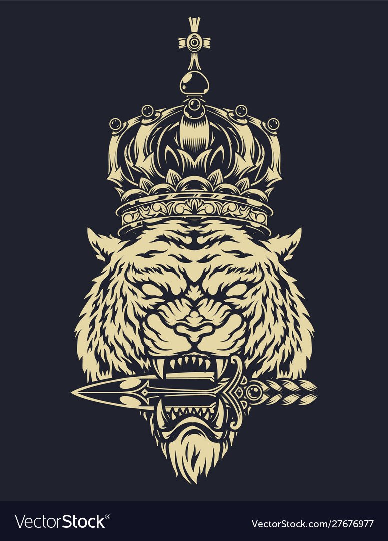 Тигр с короной