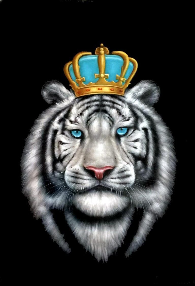 Тигр с короной