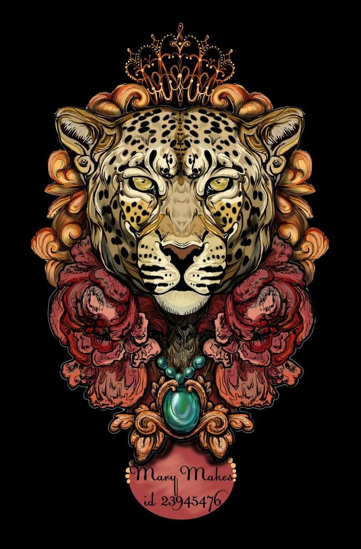 Леопард с короной