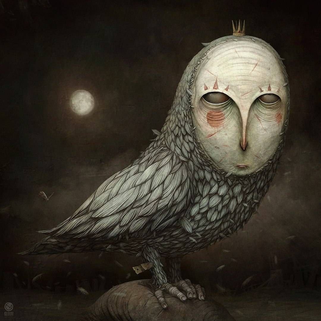 Антон Семенов Gloom картины сюрреализм