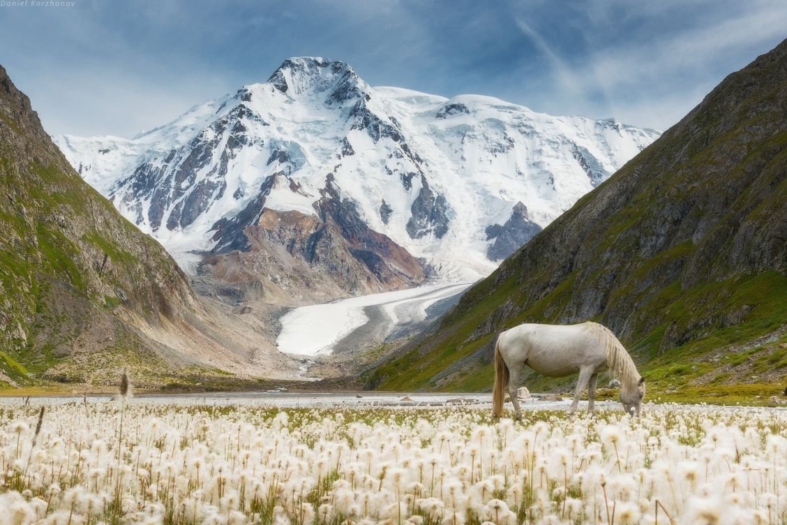 Кыргызстан горы Тянь-Шань
