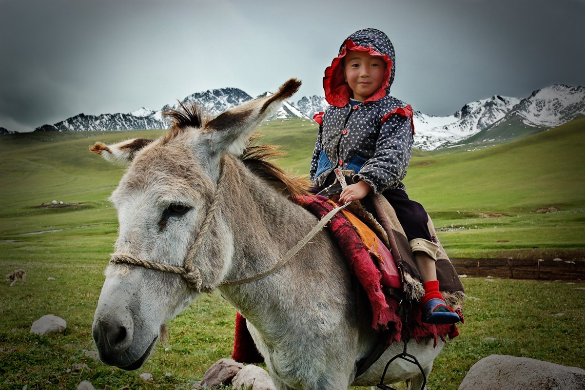 Дети Кыргызстана красивые