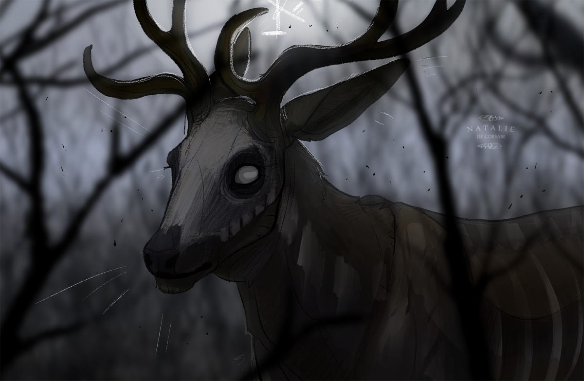 Jenna Barton Art олень