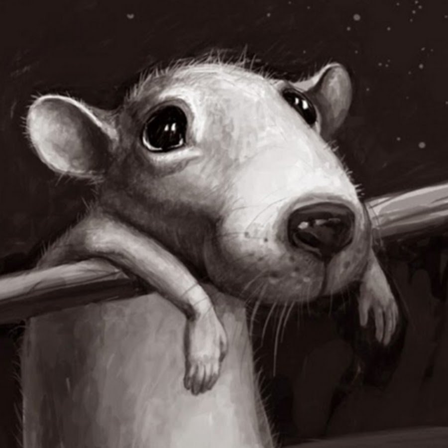 Грустный мышонок