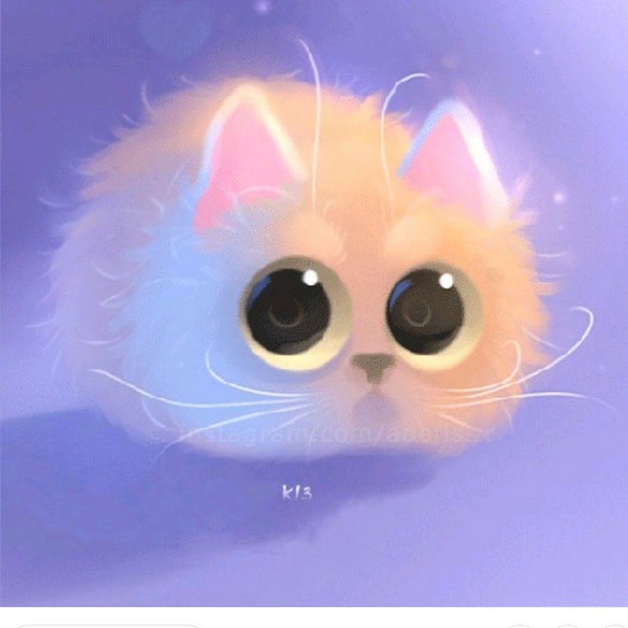 Котики мультяшные