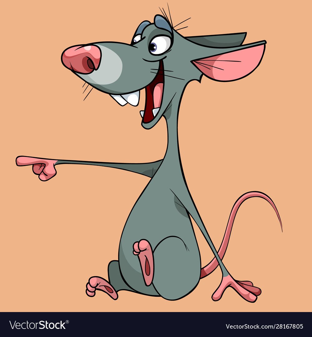 Крыса смеется