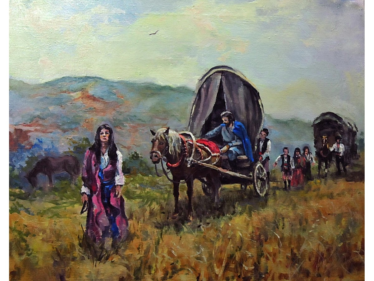 Цыганский табор 19 век