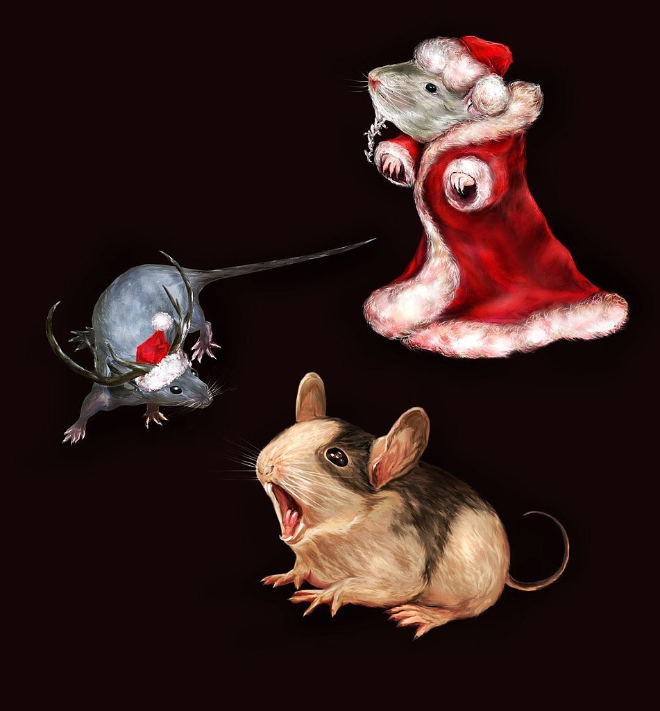 Мышь арт