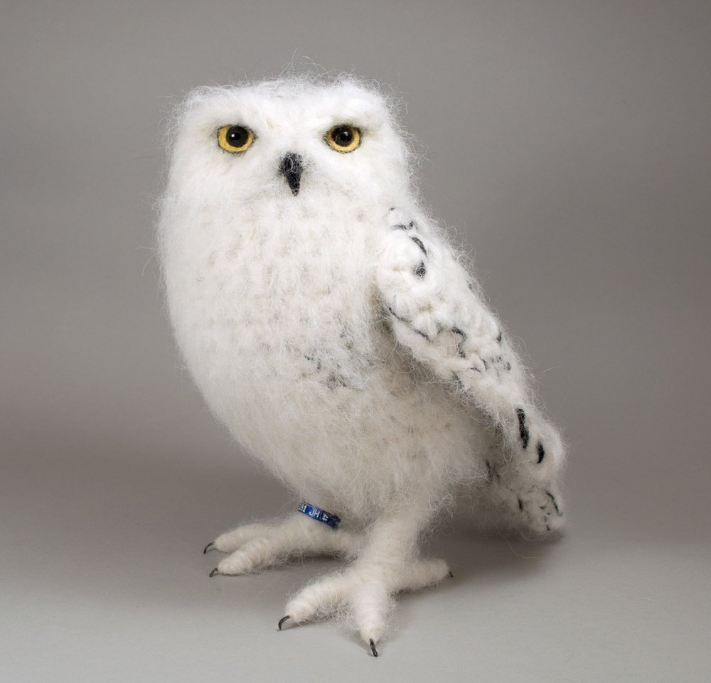 Сова Букля из Гарри Поттера крючком