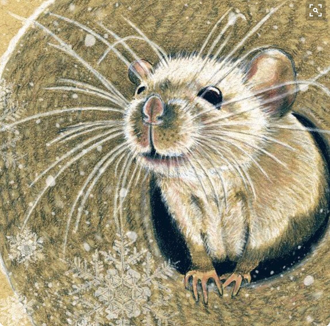 Мыши в картинах художников