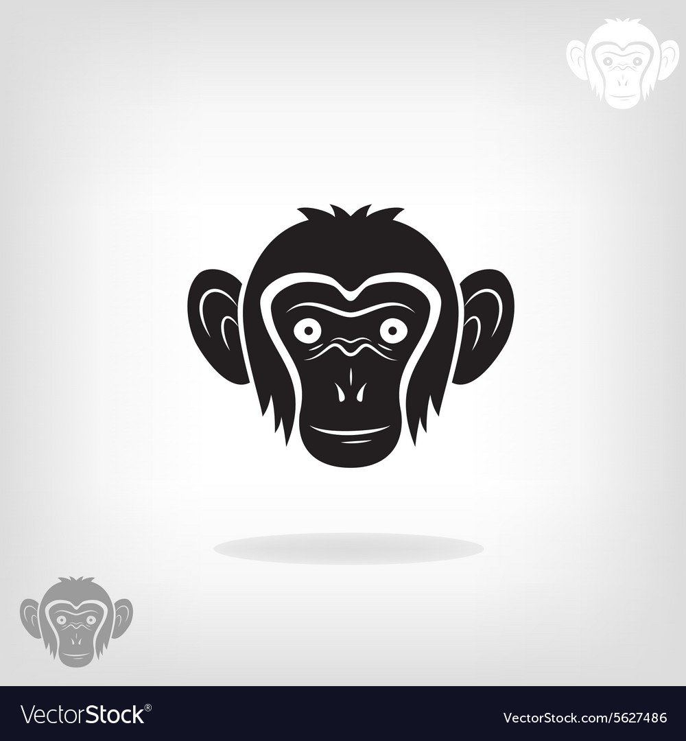 Стилизованная обезьяна