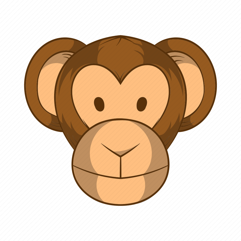 Голова обезьяны вид