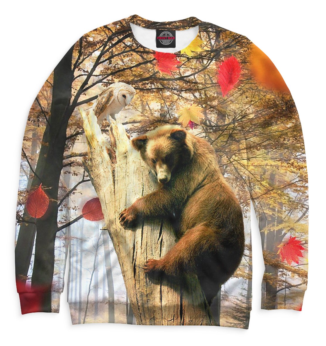 Вещи с принтом медведей