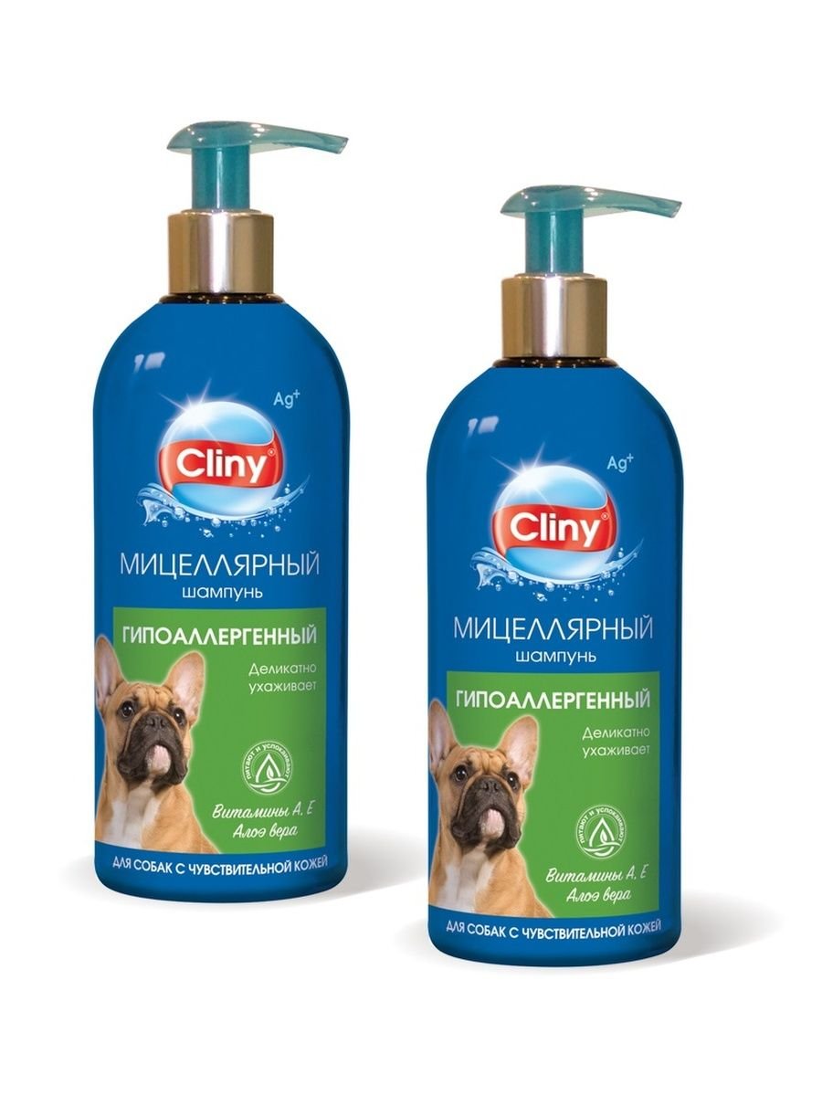 Шампунь Cliny гипоаллергенный для собак 300 мл