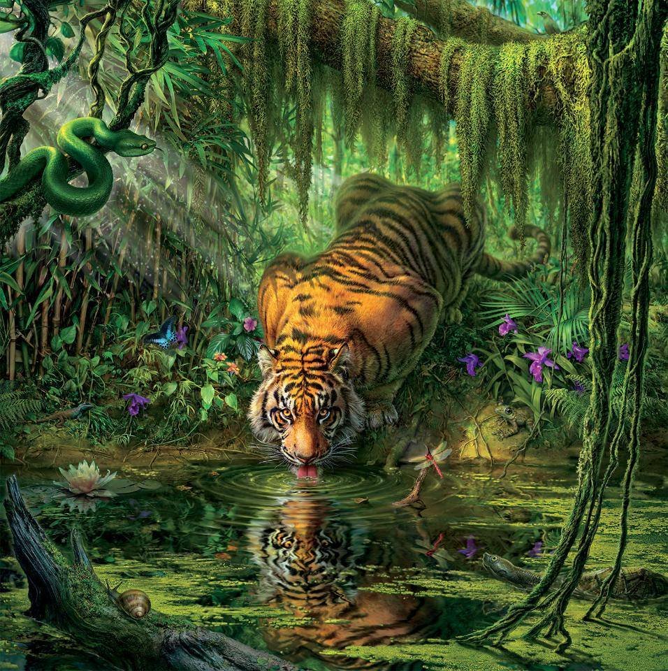 Пазл джунгли 1000 элементов Касторленд