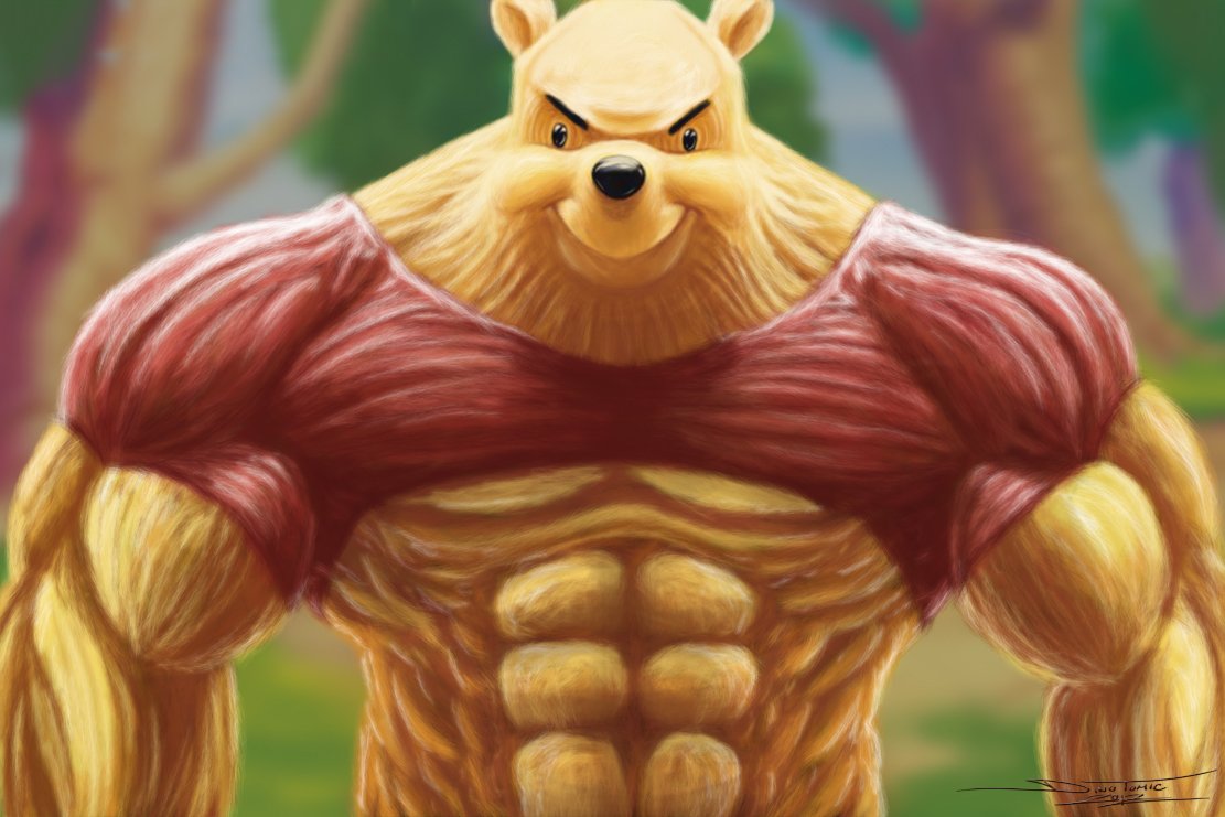 Винни пух качок