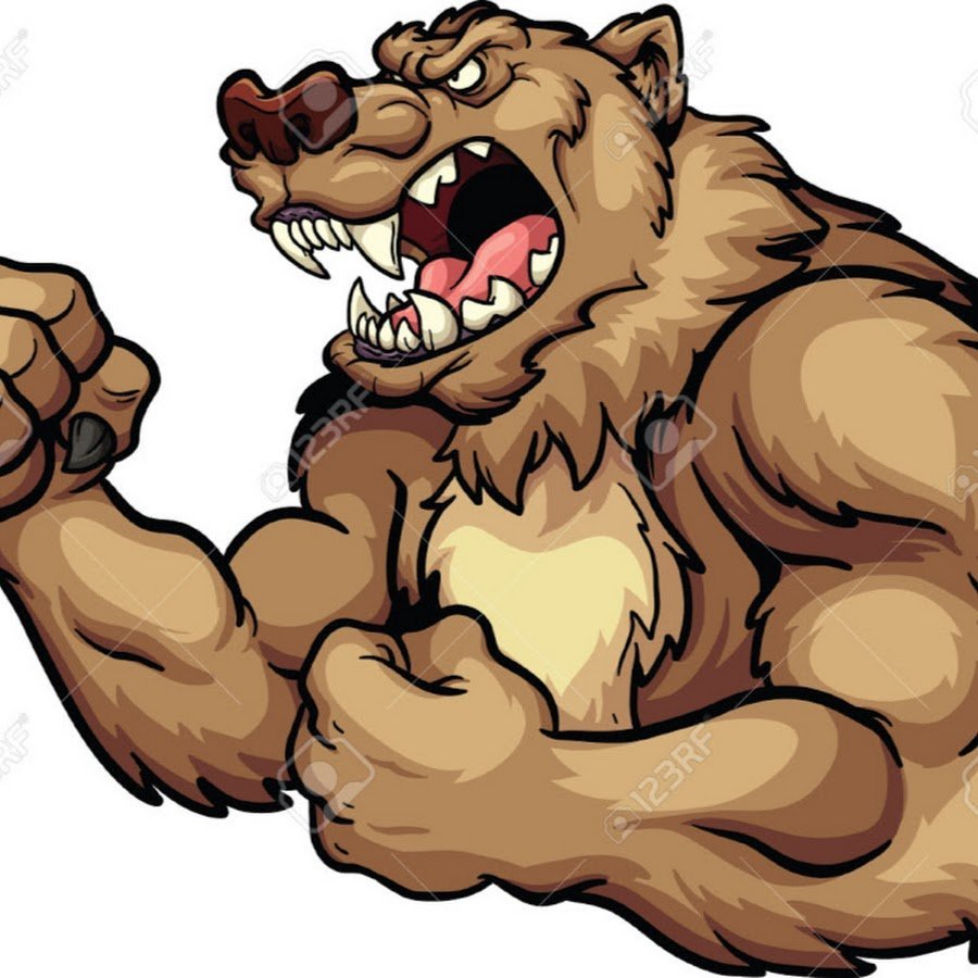 Могучий медведь