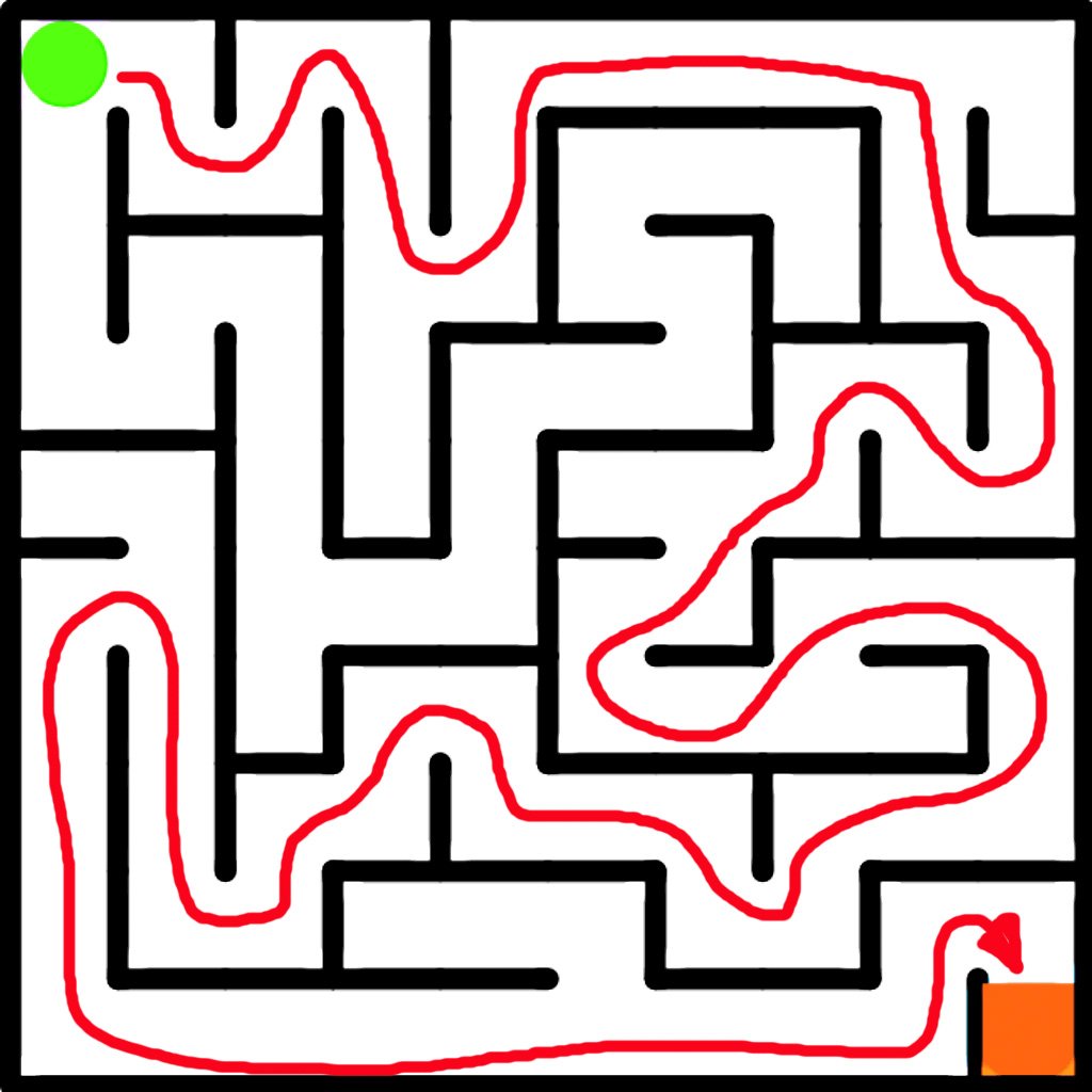 Мышь в лабиринте