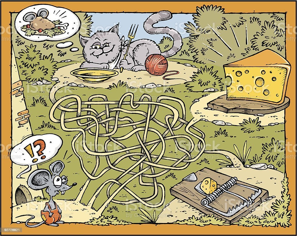 Лабиринт мышь и сыр