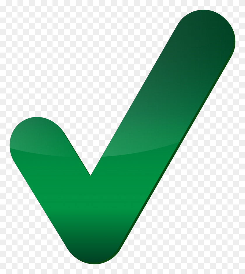 Зеленая галочка