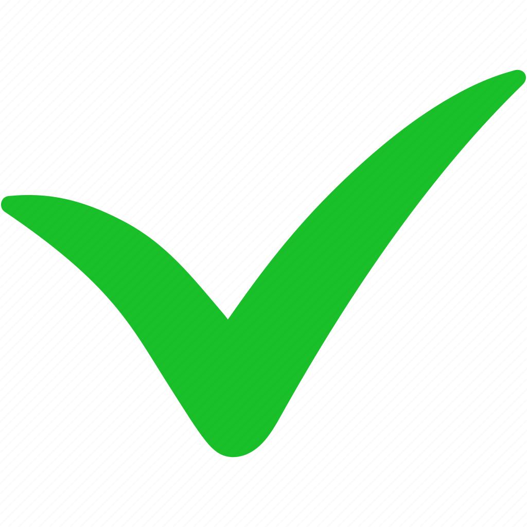 Пиктограмма галочка