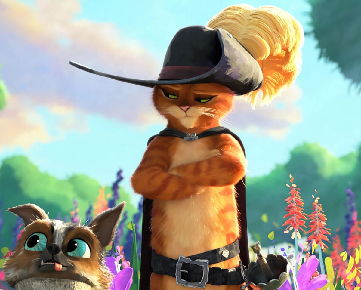 Мультик кот в сапогах 2022