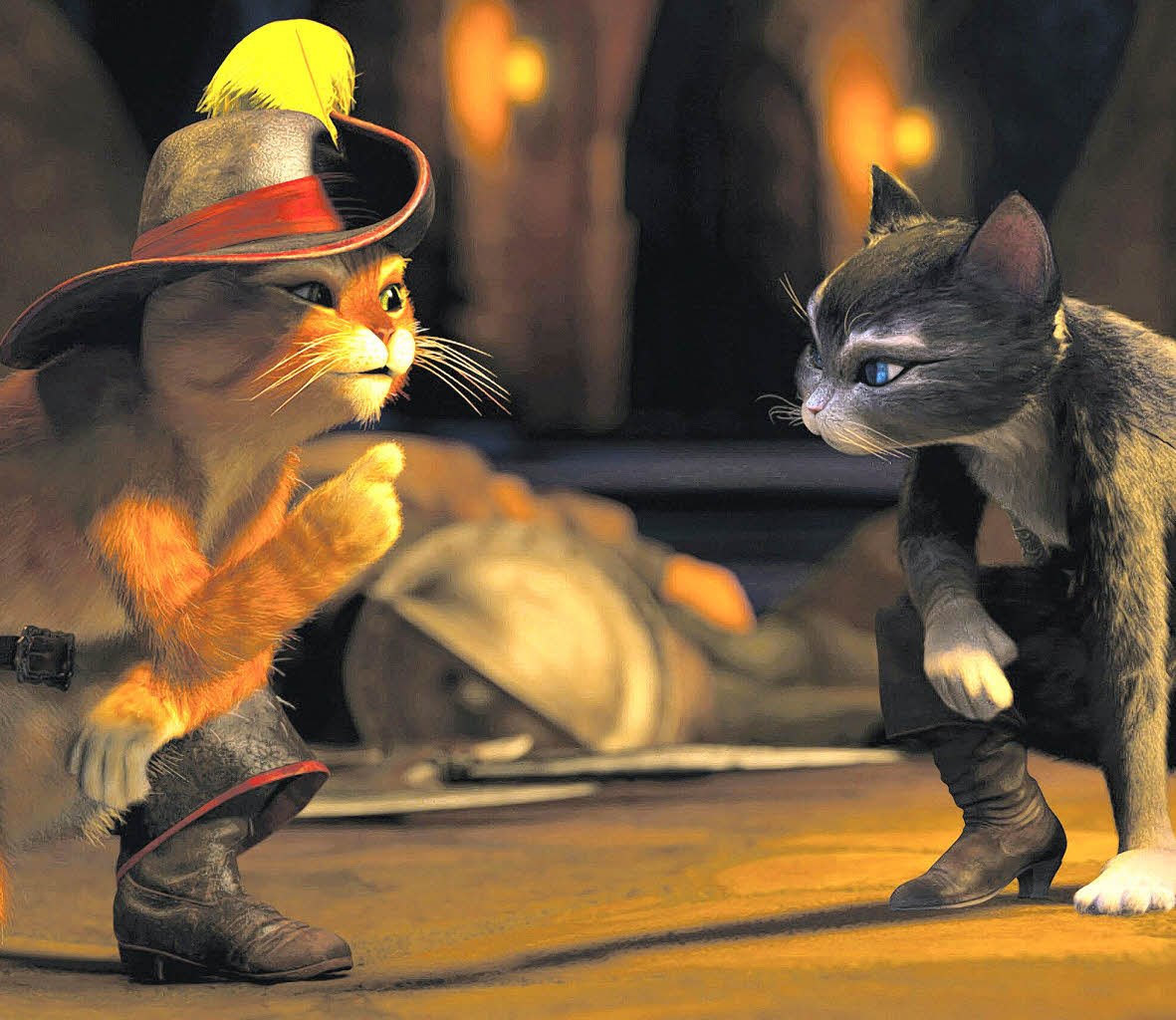 Кот в сапогах Шрек 2