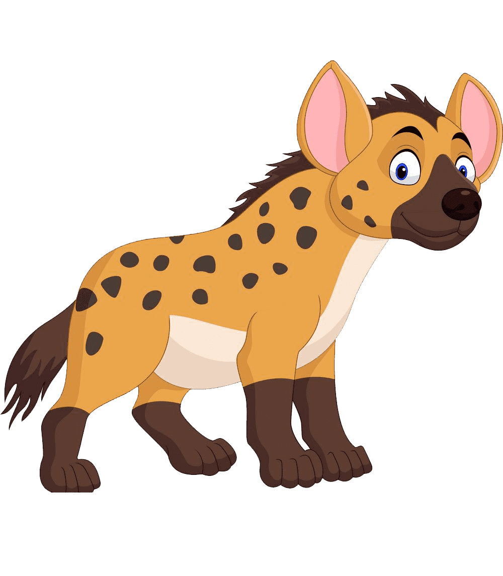 Гиена мультяшная