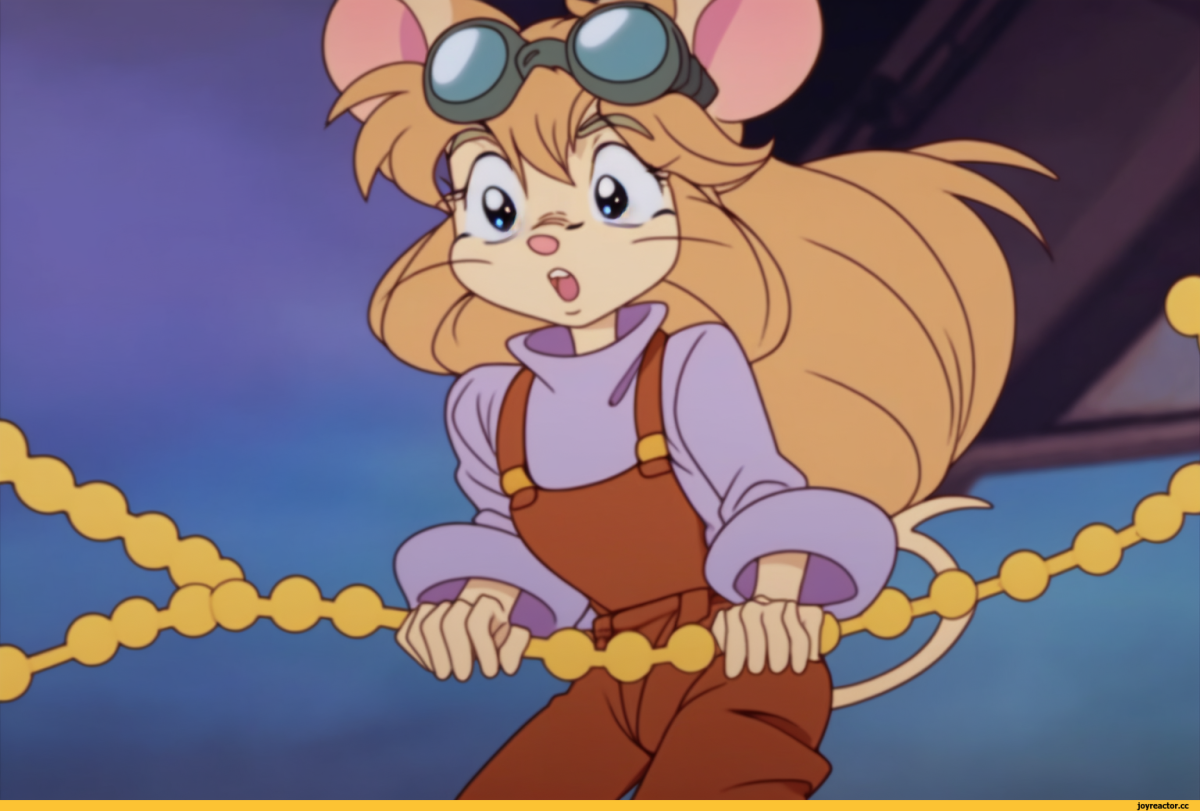 Гаечка из чип и Дейл аниме