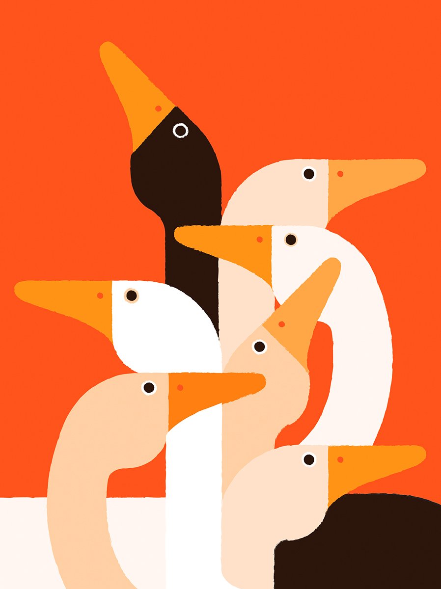 Гусь эмблема