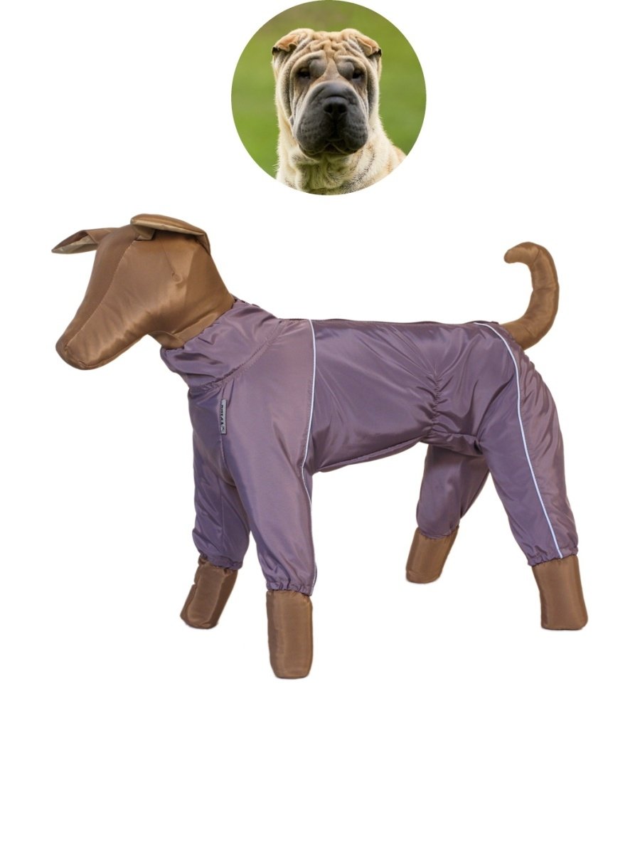 Дождевик для собак мелких пород