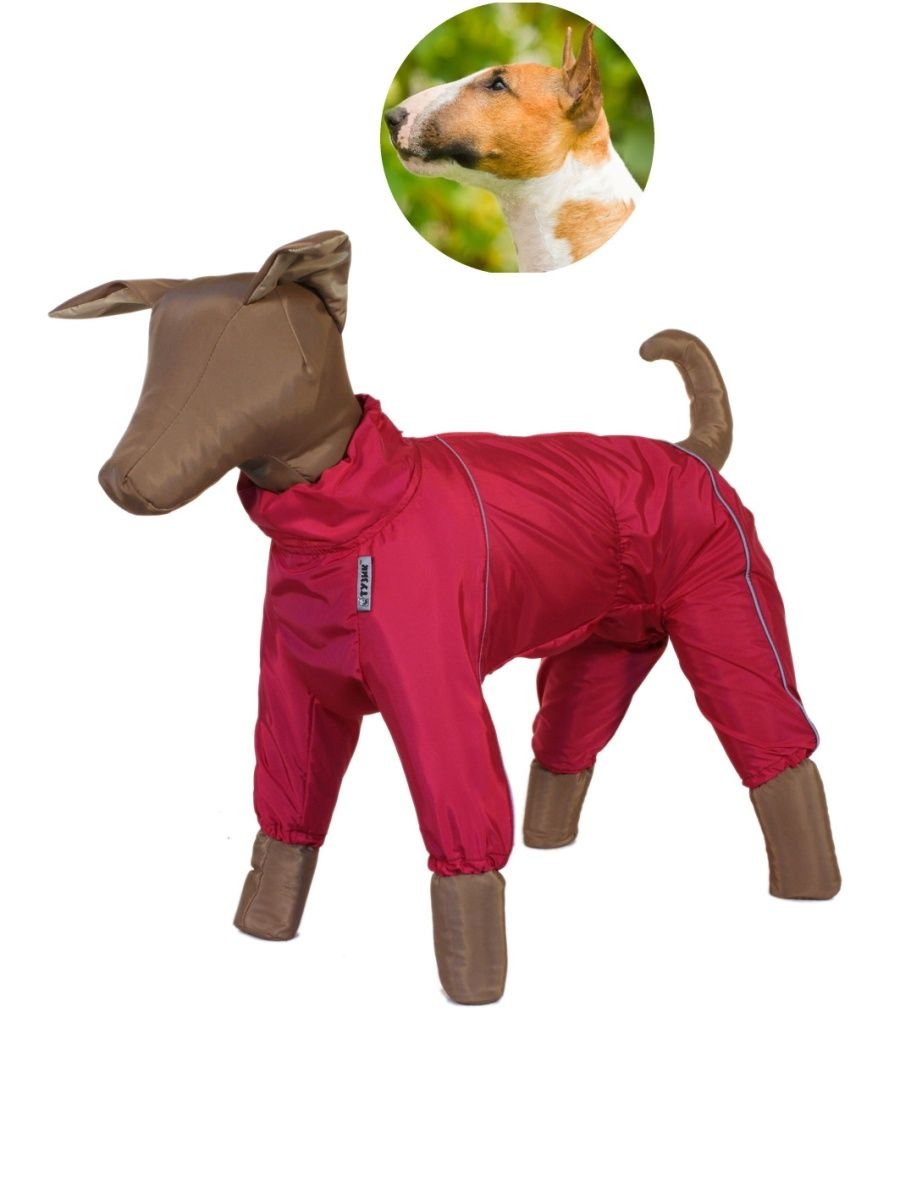 Комбинезон дождевик для шелти Тузик