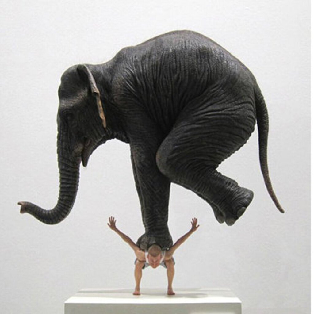 Фабьен Мерель скульптура