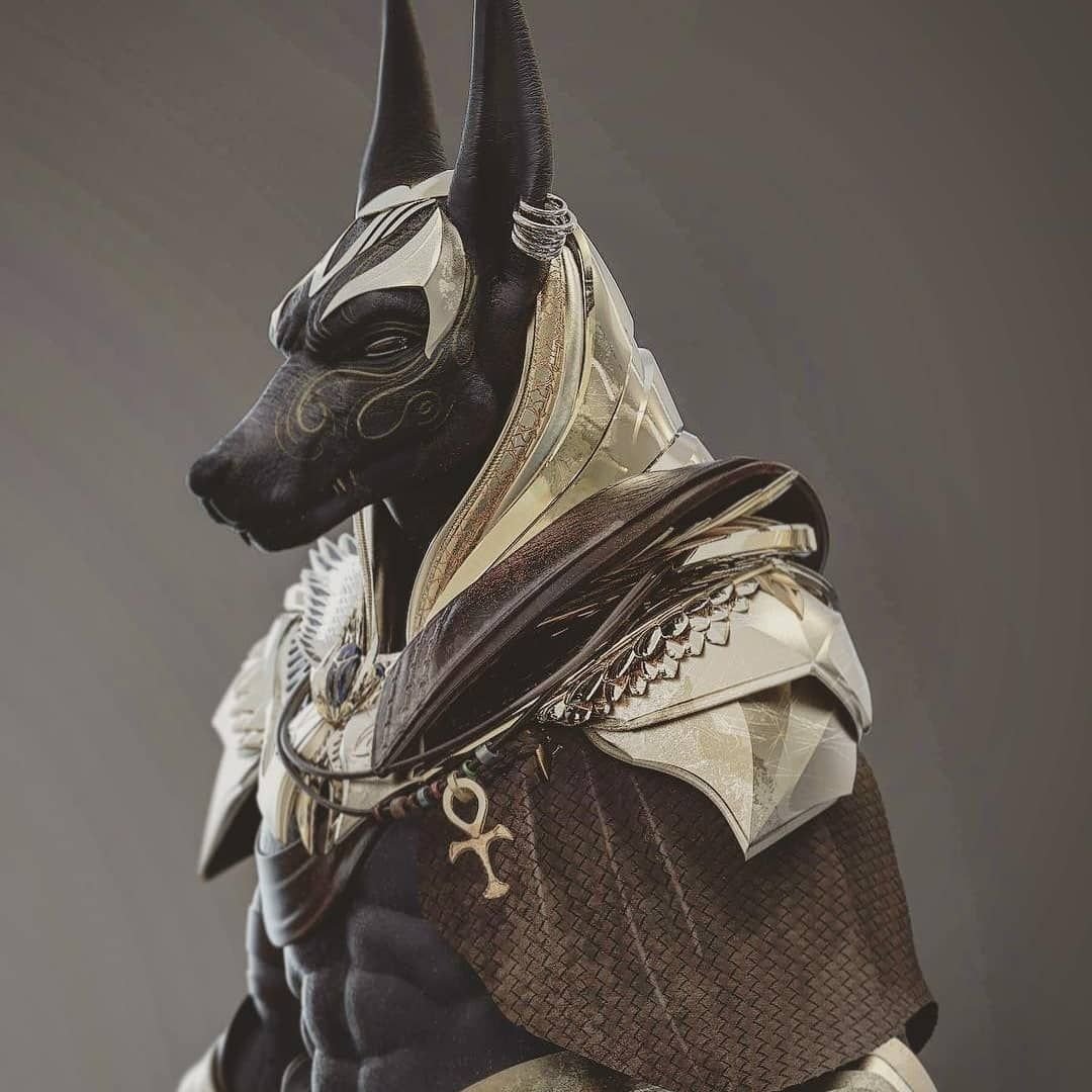 Анубис Бог Египта арт