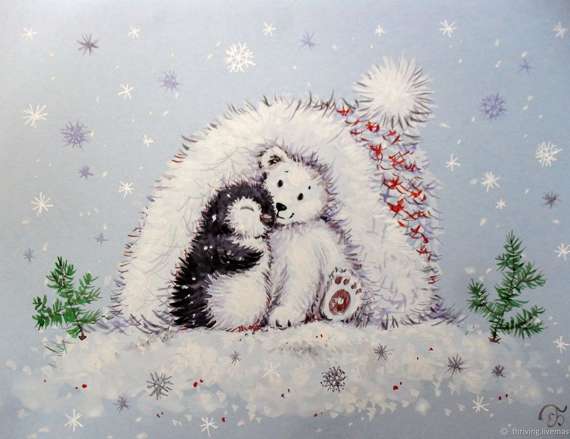 Новогодний медведь