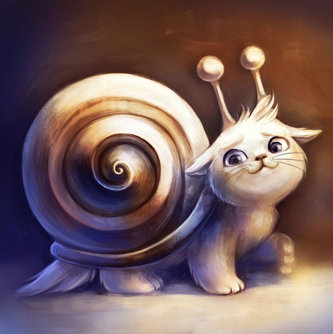 Красивые улитки