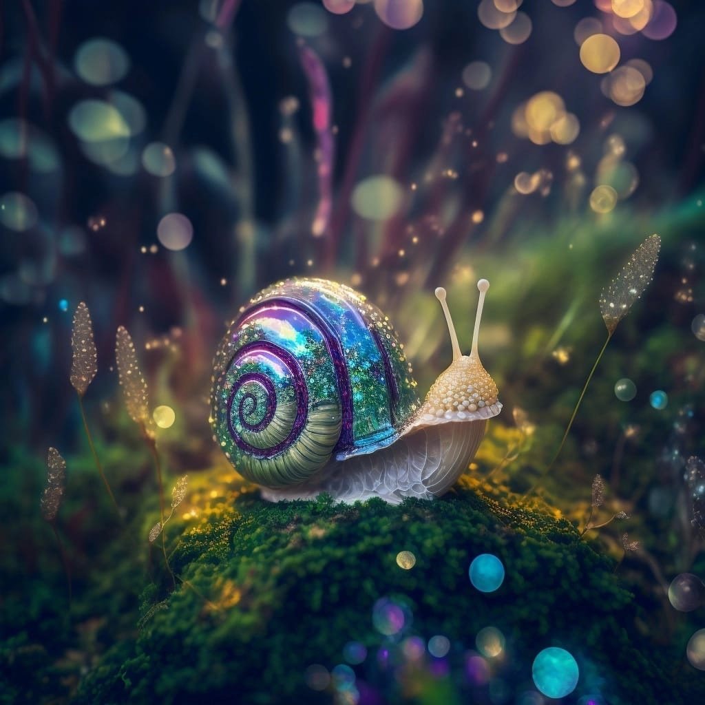 Космическая улитка арт