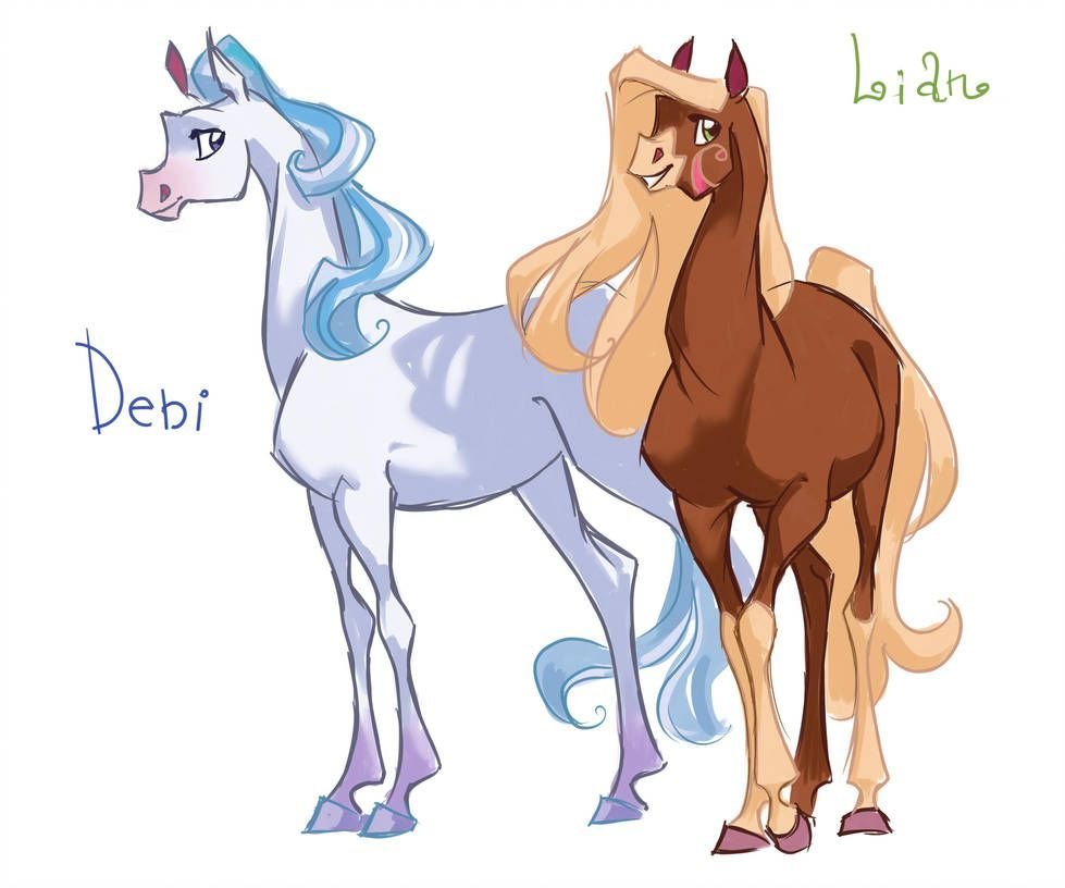 Probablyfakeblonde лошади